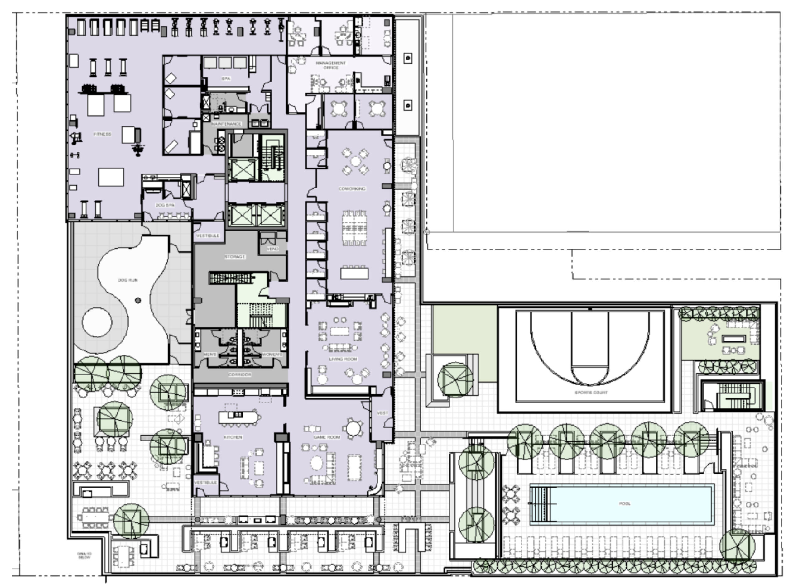Floor plan of 1016 W Jackson Boulevard by Eckenhoff Saunders