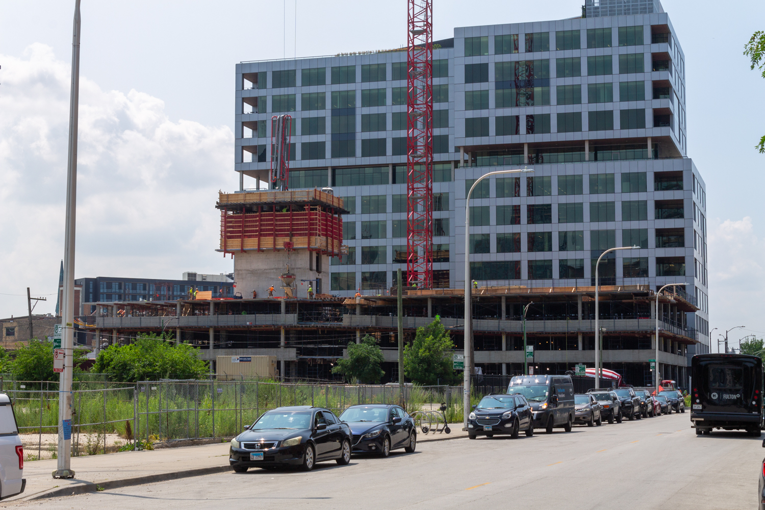 220 North Ada July 2024 construction progress