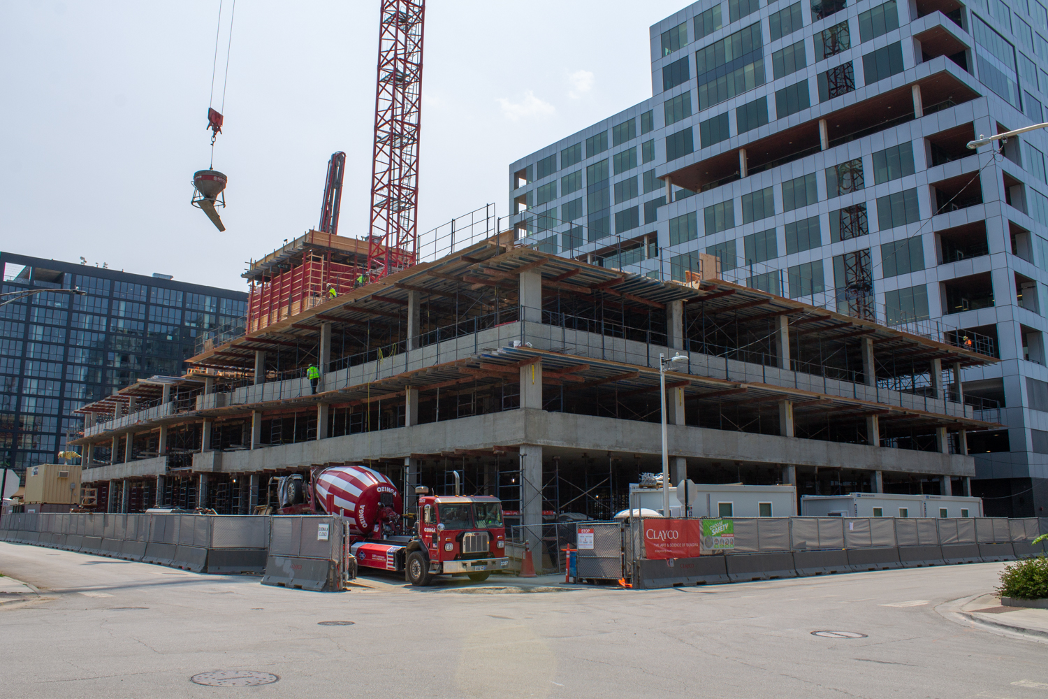 220 North Ada July 2024 construction progress