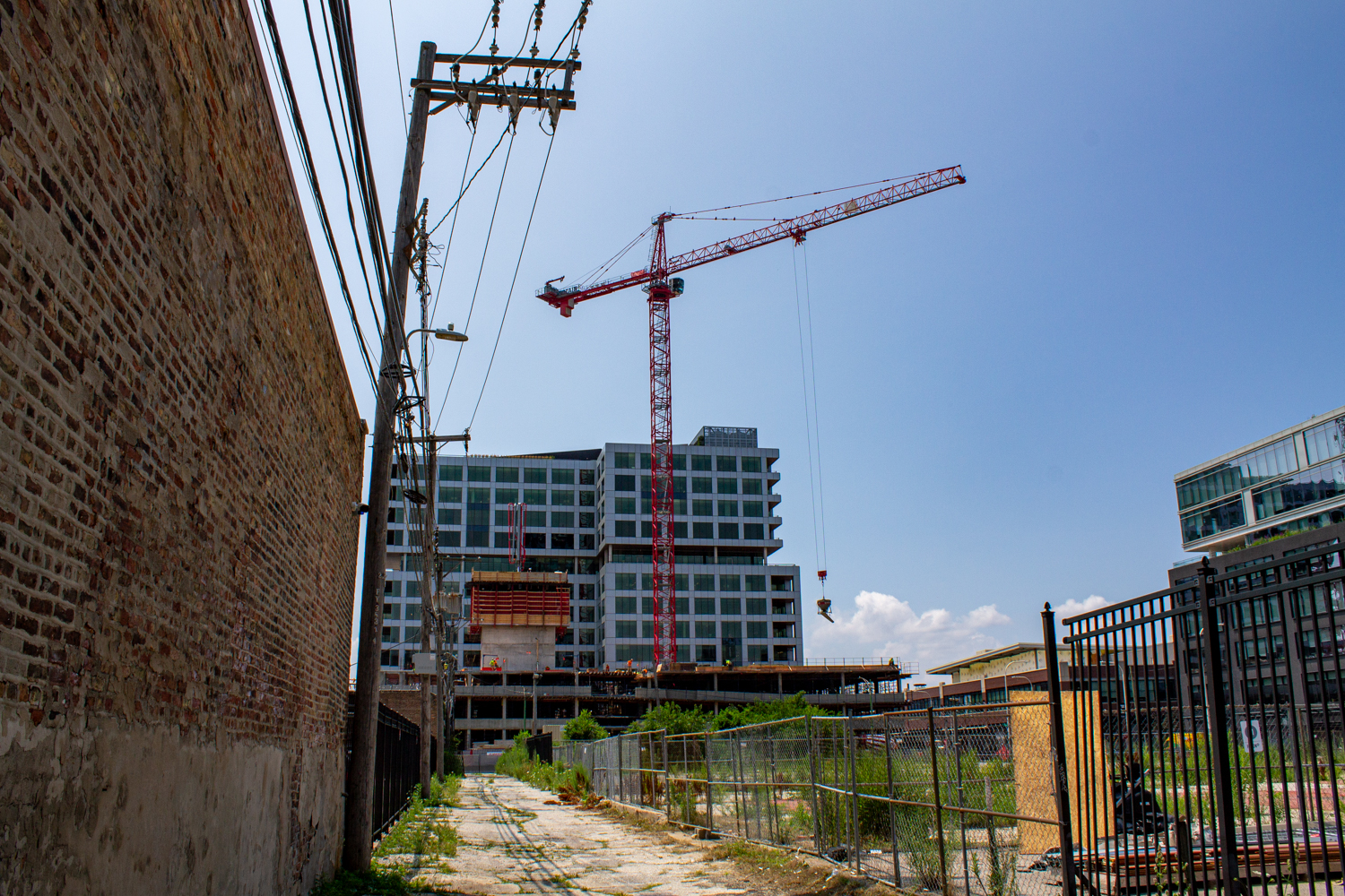 220 North Ada July 2024 construction progress