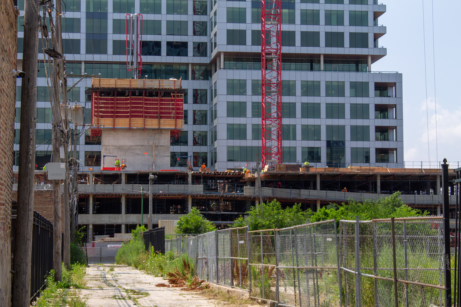 220 North Ada July 2024 construction progress