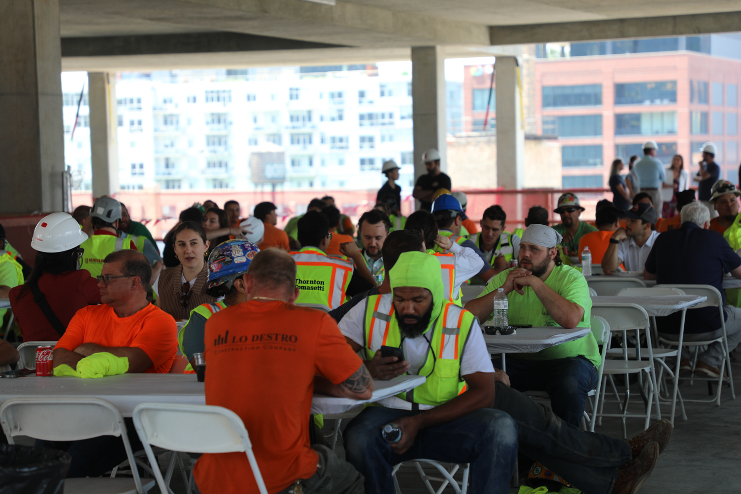 919 West Fulton topping out