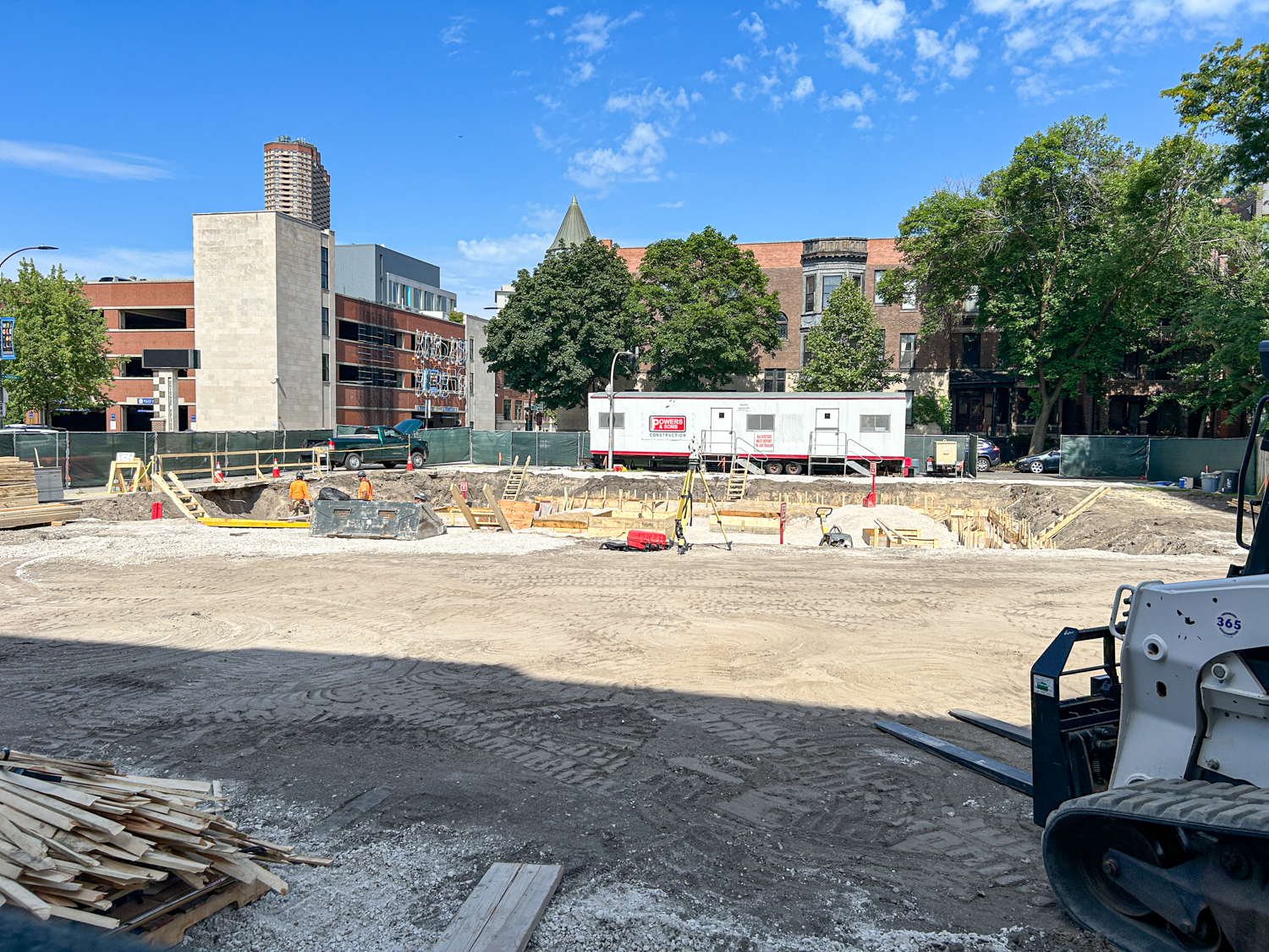 Lakeview Landing foundation construction