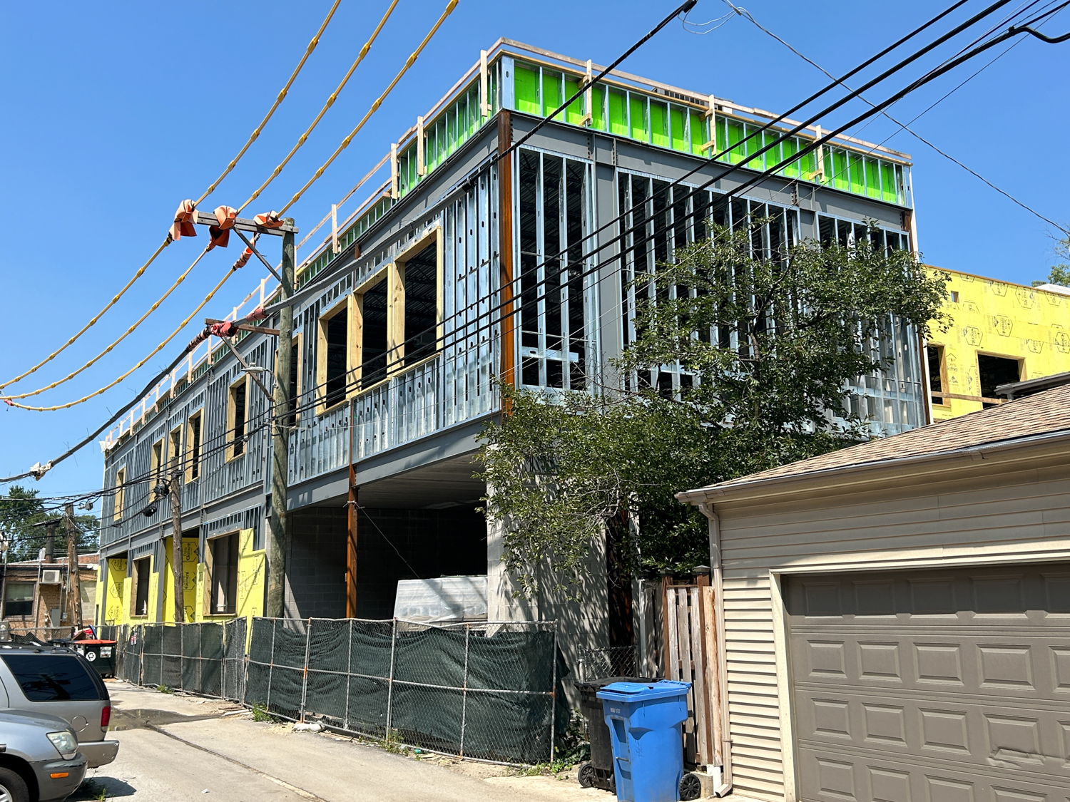 Lubavitch Girls High School construction