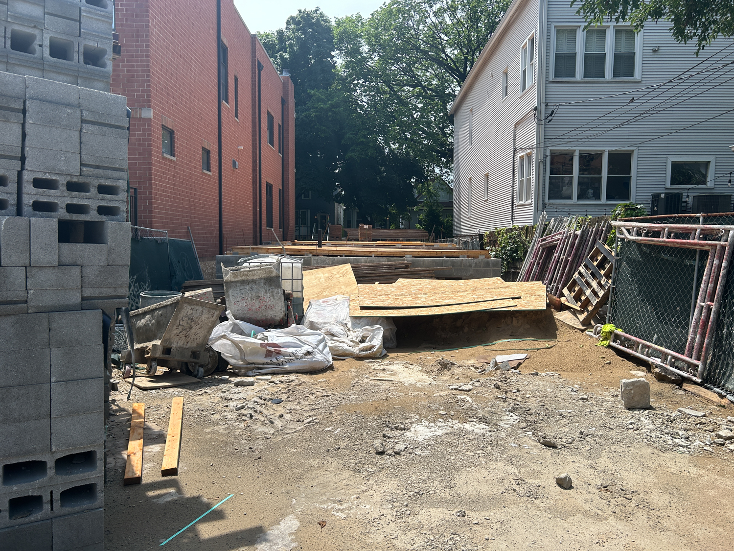 1436 West School Street construction