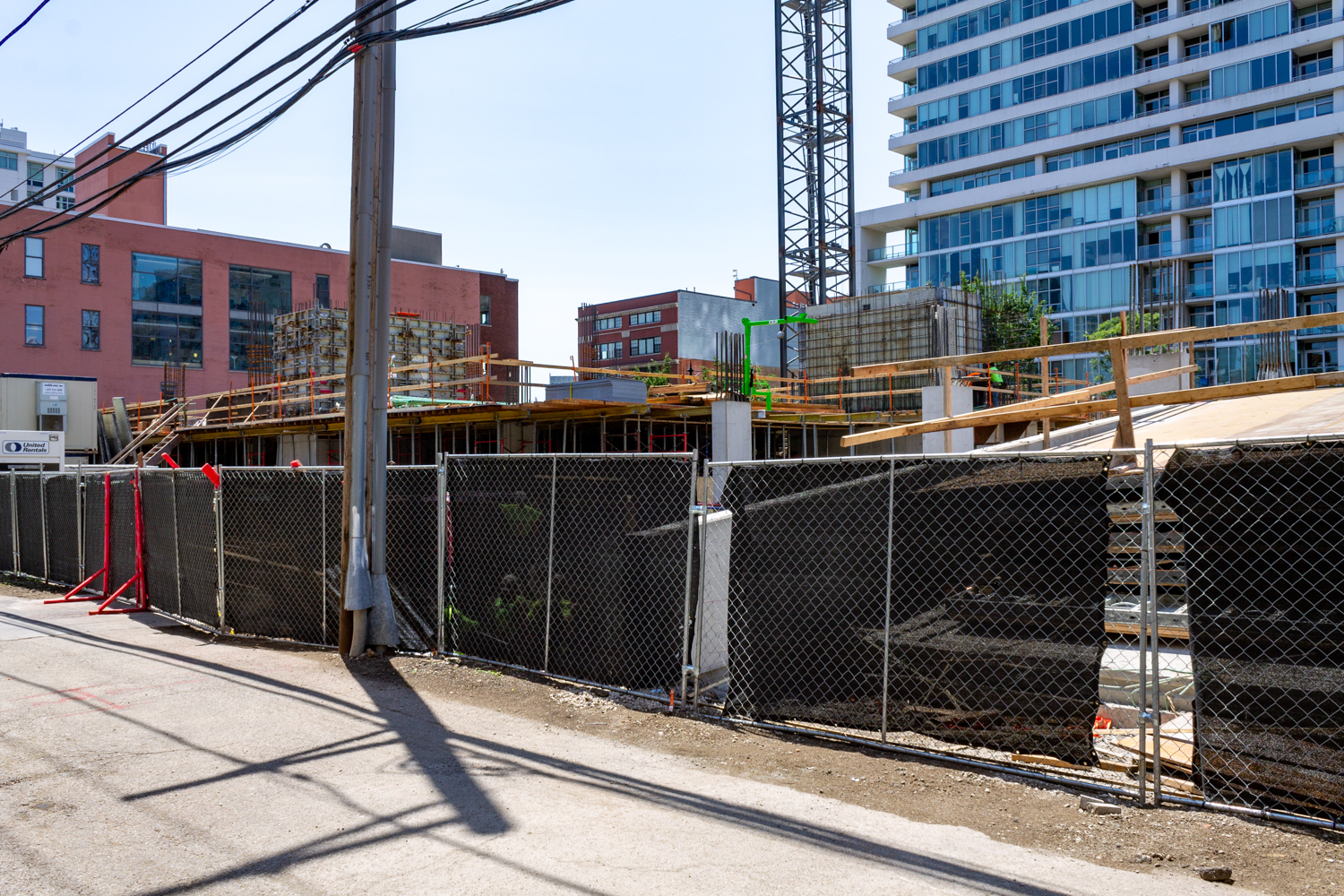 1723 South Michigan Avenue construction progress