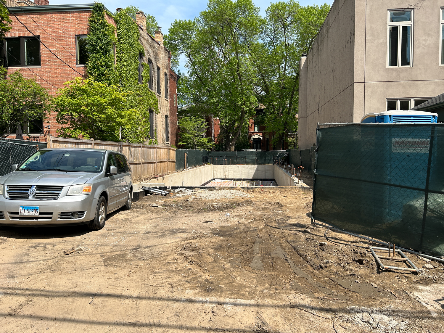 2218 North Burling Street construction