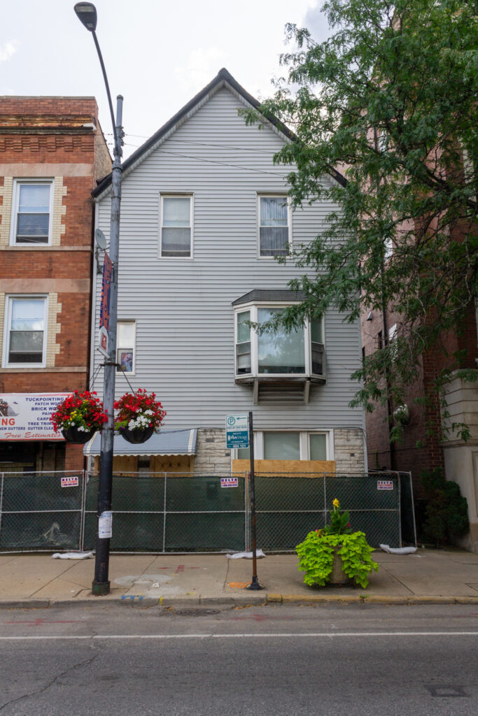 4529 Roshan Construction permit issued for 4529 North Western Avenue, with ...
