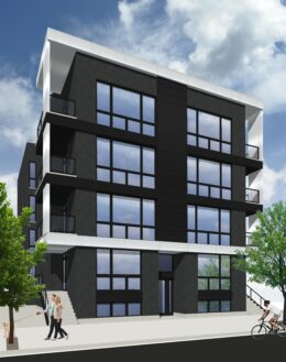 4529 North Western Avenue rendering via Hanna Architects