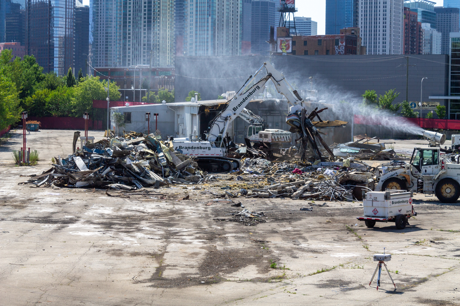 Bally's Chicago casino 700 West Erie demolition