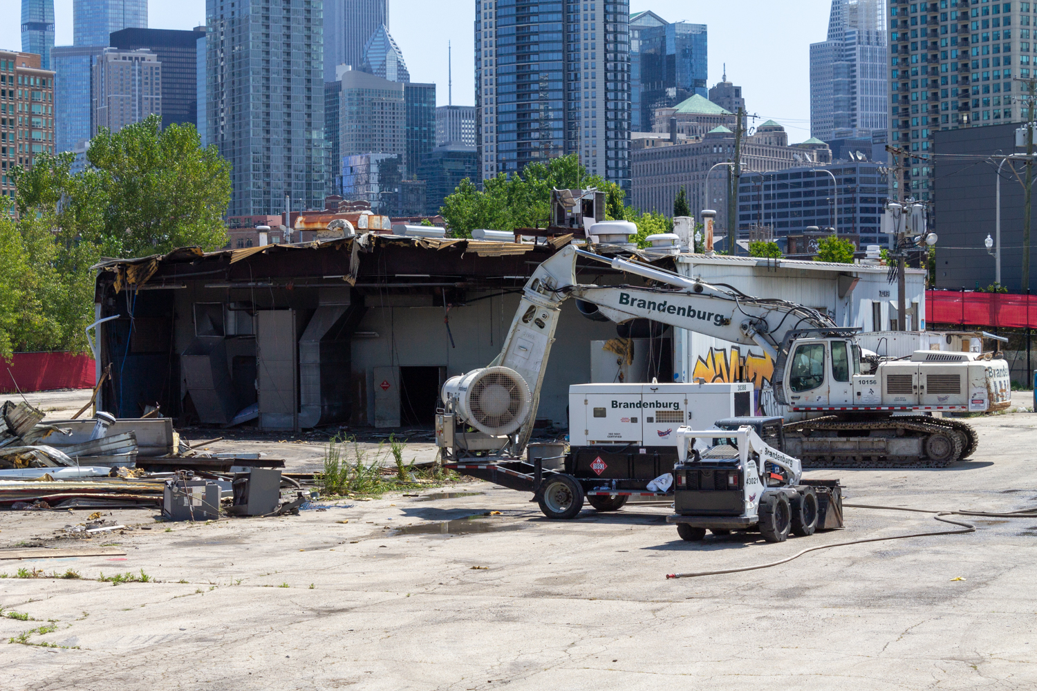 Bally's Chicago casino 700 West Erie demolition