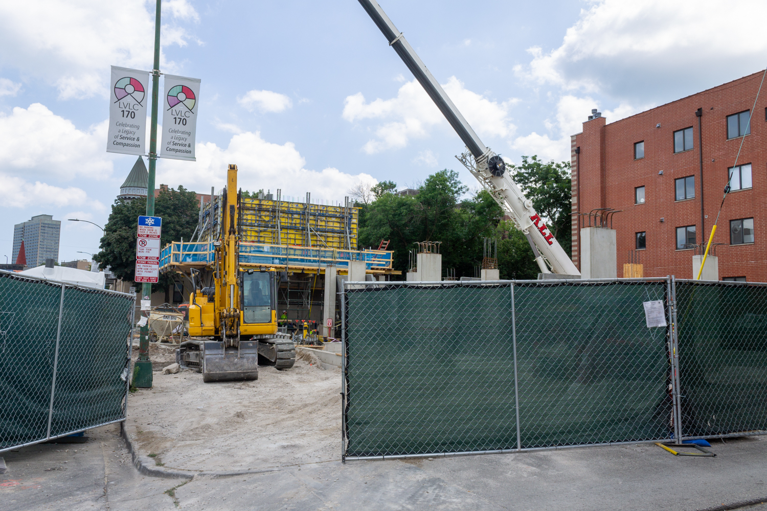 Lakeview Landing construction progress