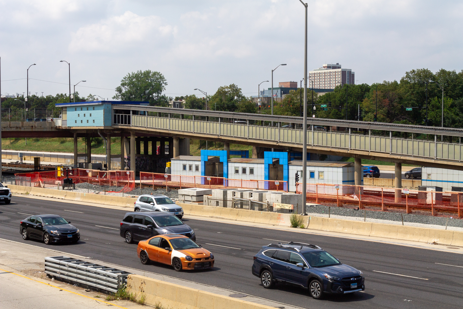 Along with the new elevator, a primary focus of this new access station is to rebuild the station ramp, which was built too steep (and without landings) for wheelchair access. In fact, only 4 of the 11 stations along the Forest Park Branch are accessible. The wide-spread renovations will bring all 11 stations into compliance and make it easier for all Chicagoans to access Blue Line trains.