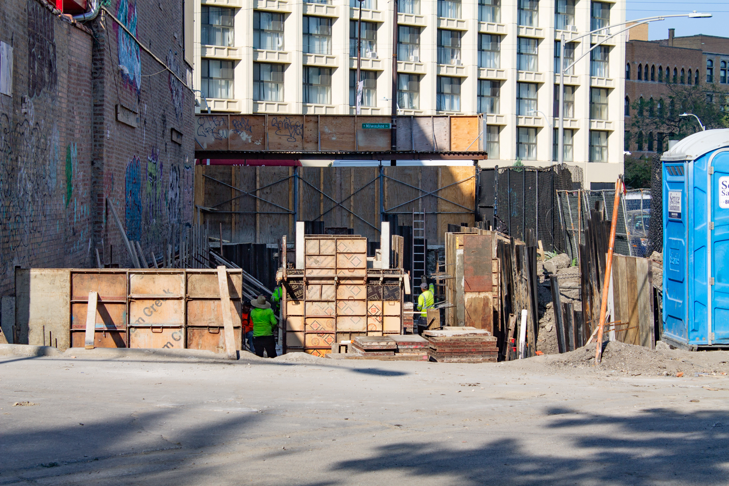 Wicker Park Place construction