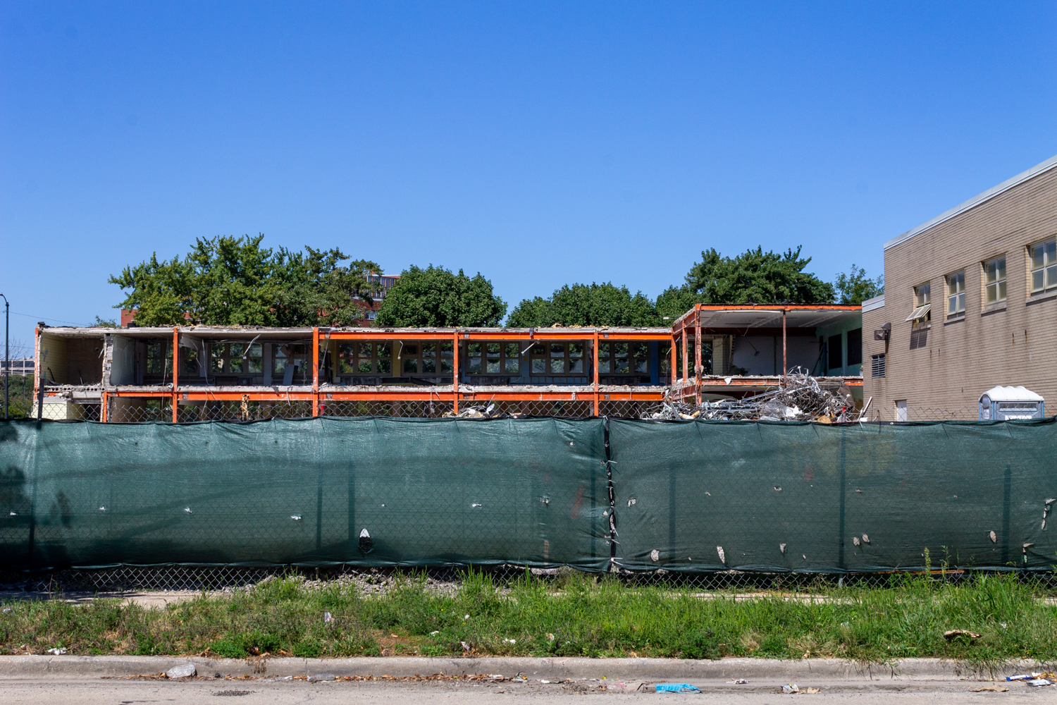 1310 South Ashland Avenue school demolition