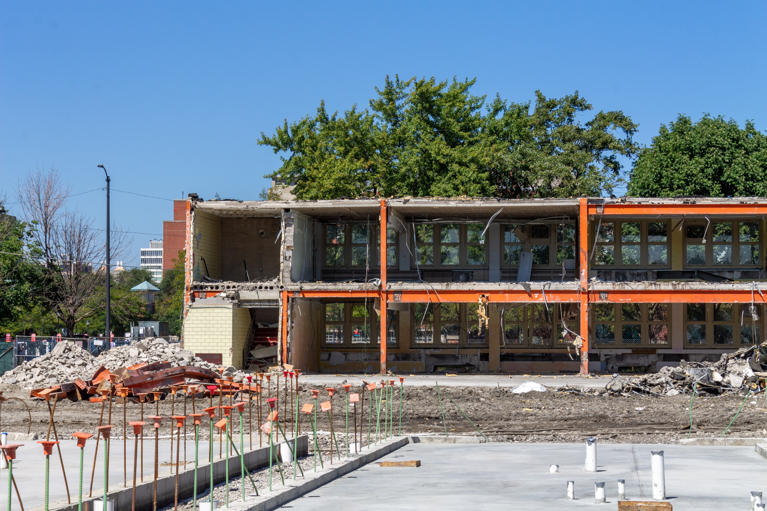 1310 South Ashland Avenue school demolition