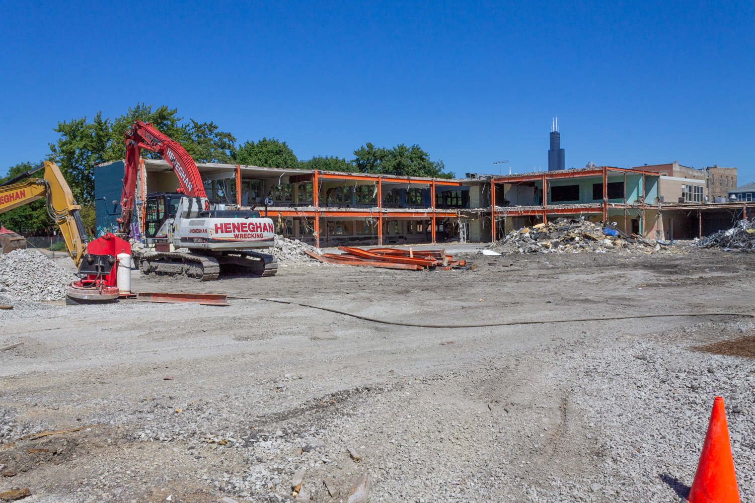 1310 South Ashland Avenue school demolition