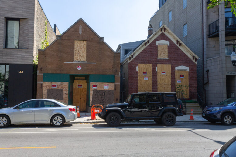 2127-2129 North Damen Avenue demolitions