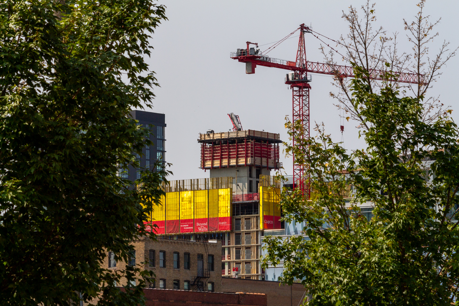 220 North Ada September construction progress update