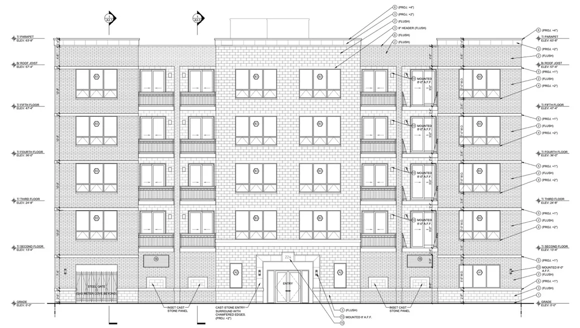 224 South Ashland Avenue construction