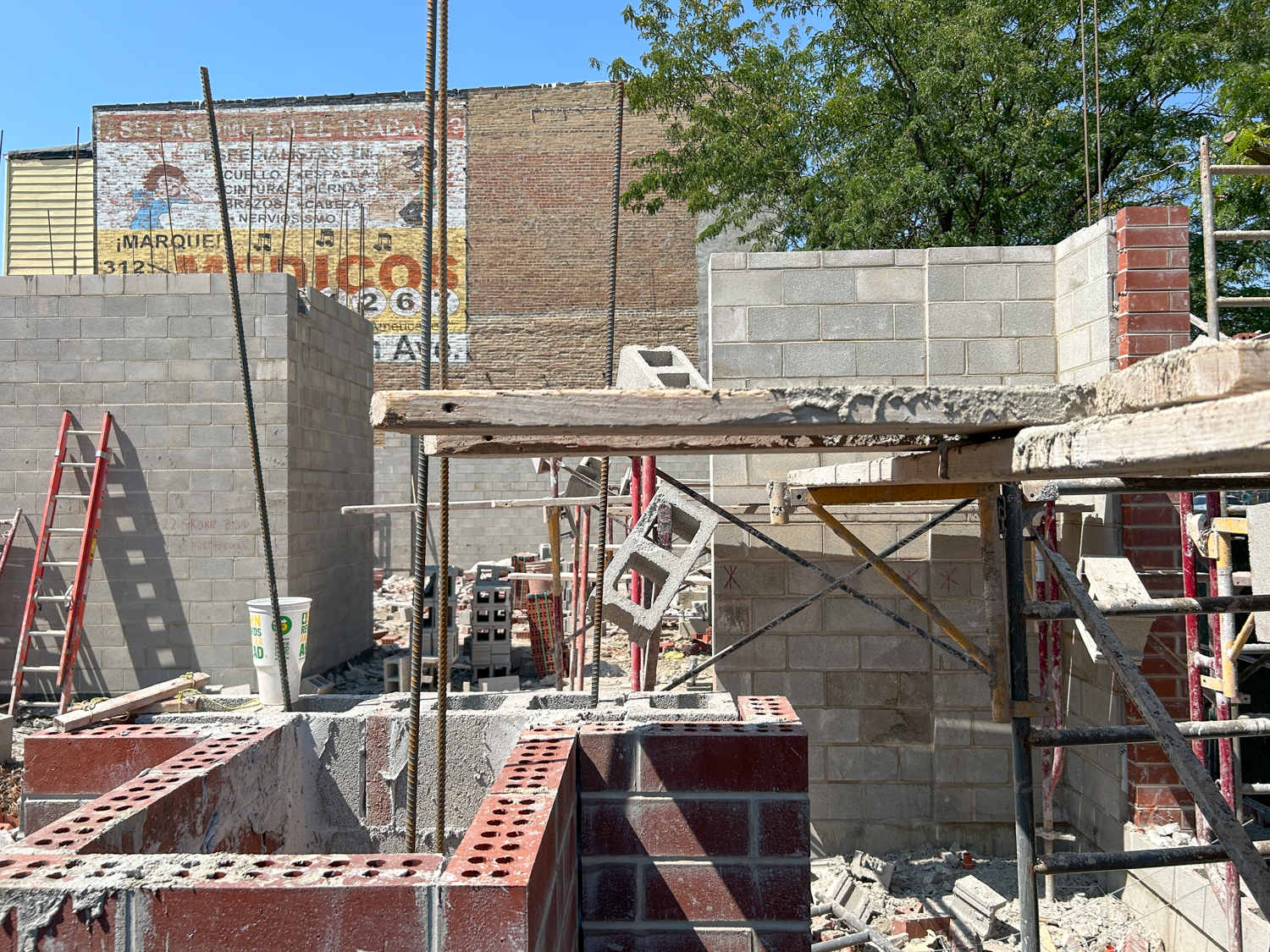 2354 North Washtenaw Avenue construction