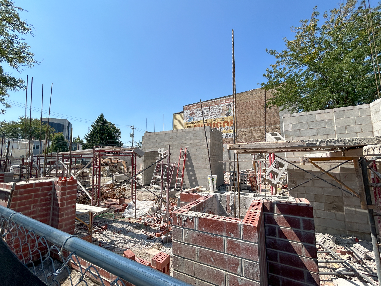 2354 North Washtenaw Avenue construction