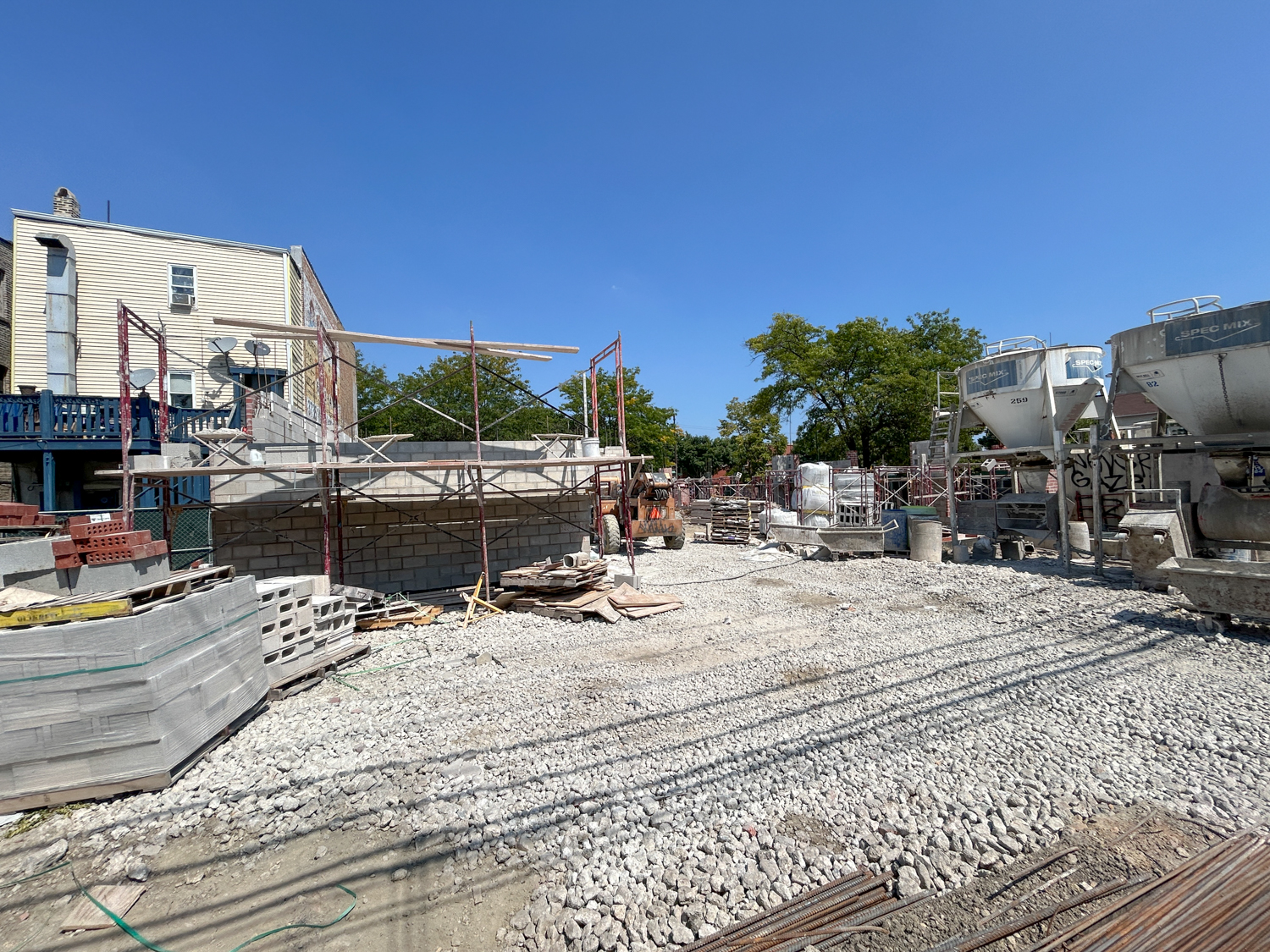 2354 North Washtenaw Avenue construction