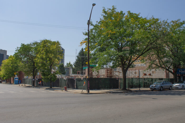 2354 North Washtenaw Avenue construction