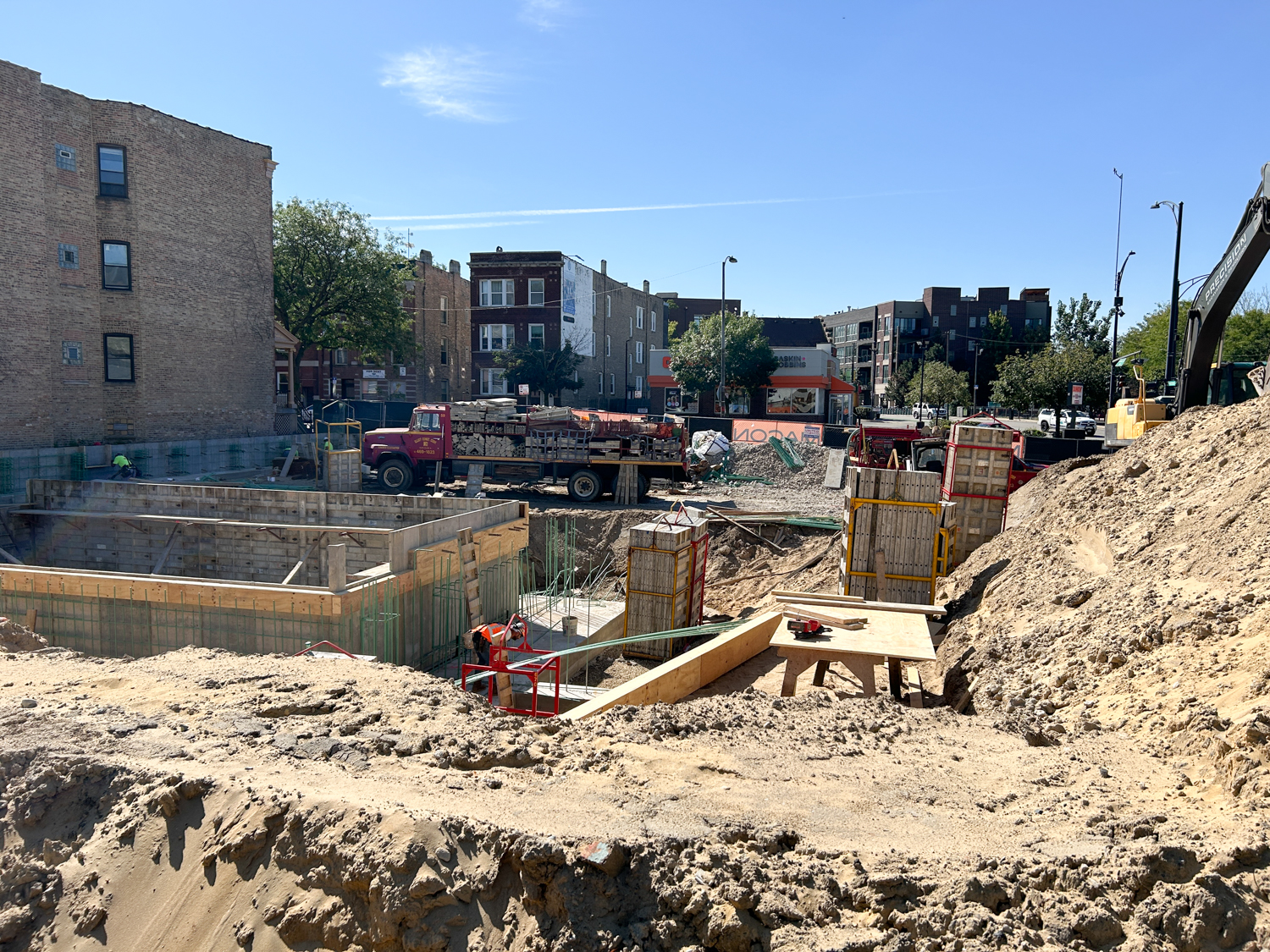 3605 North Ravenswood construction underway