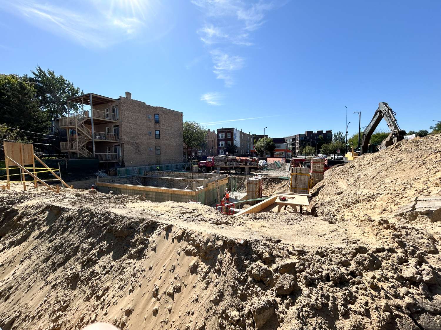 3605 North Ravenswood construction underway