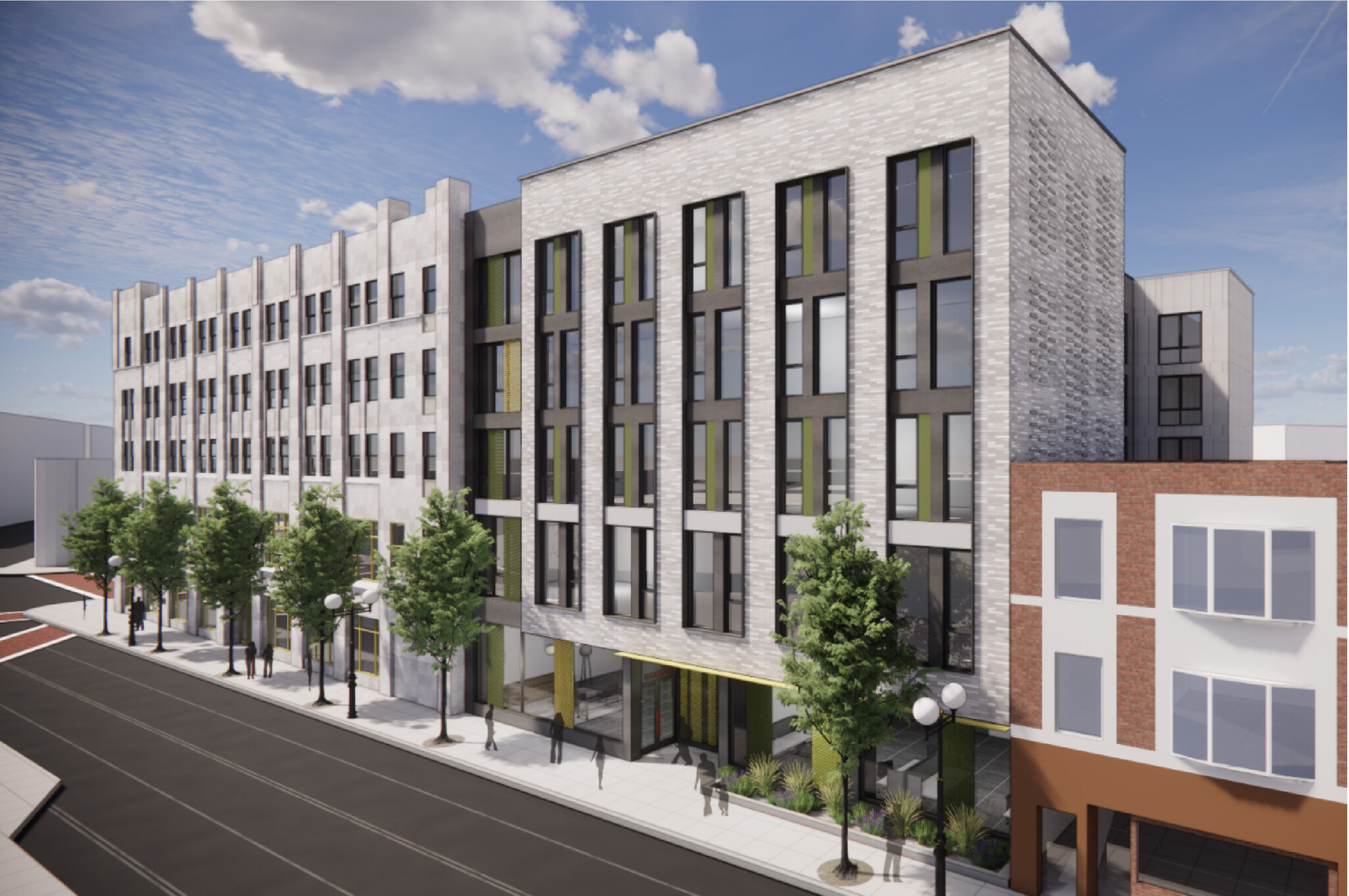 Renderings Revealed For Revised Plans Of 3950 N Damen Avenue And 3959 N ...
