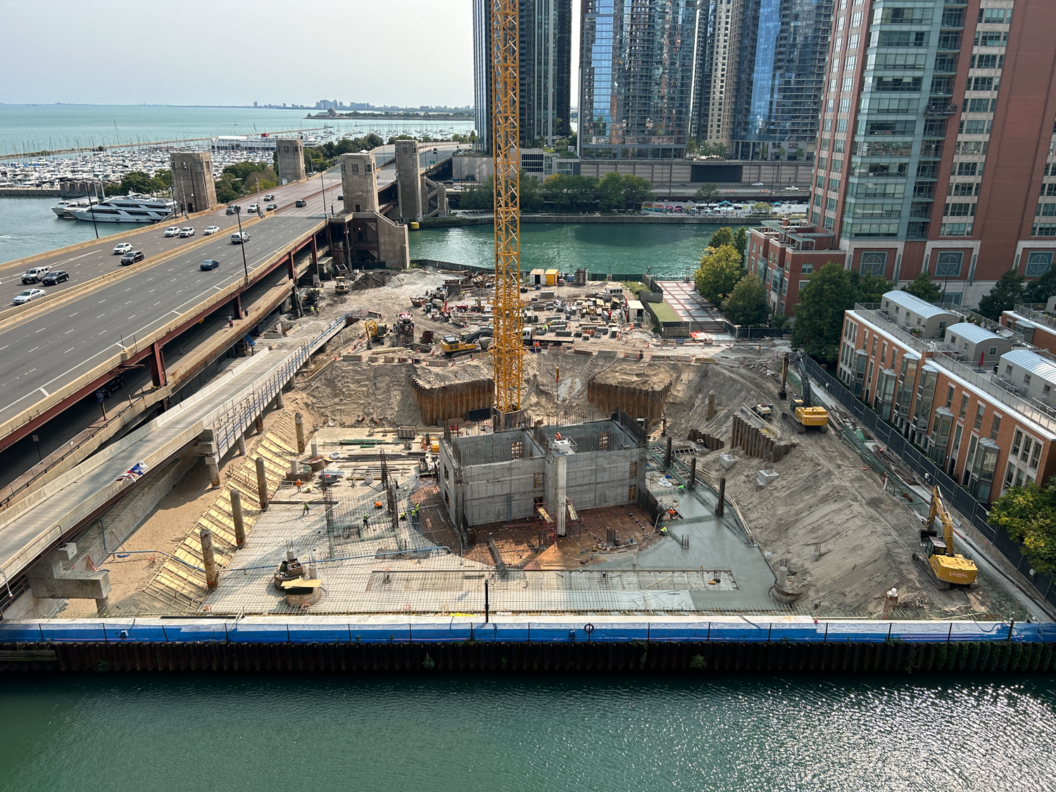 400 Lake Shore Sept 2024 construction update