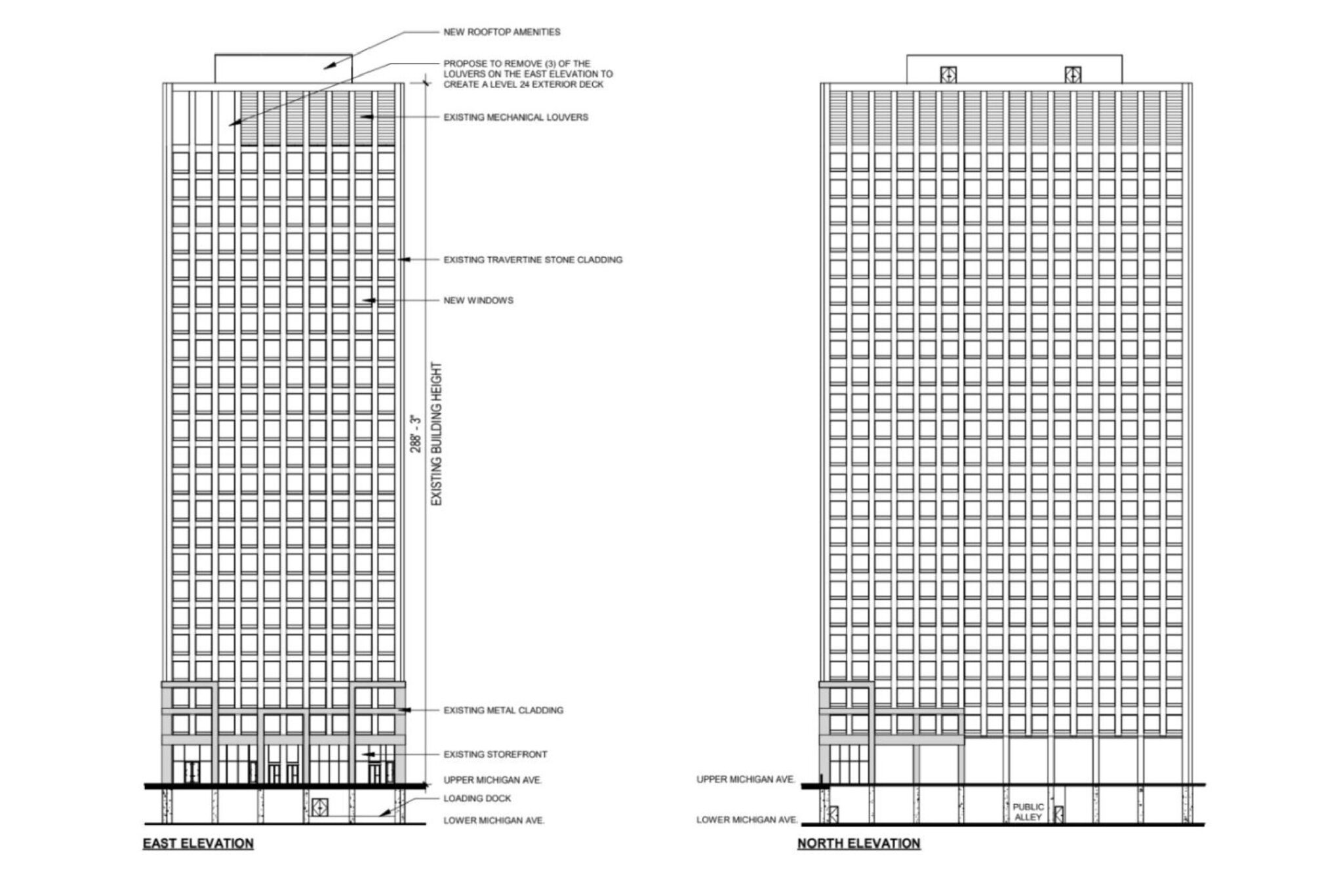 Details Revealed For Residential Conversion At 500 N Michigan Avenue