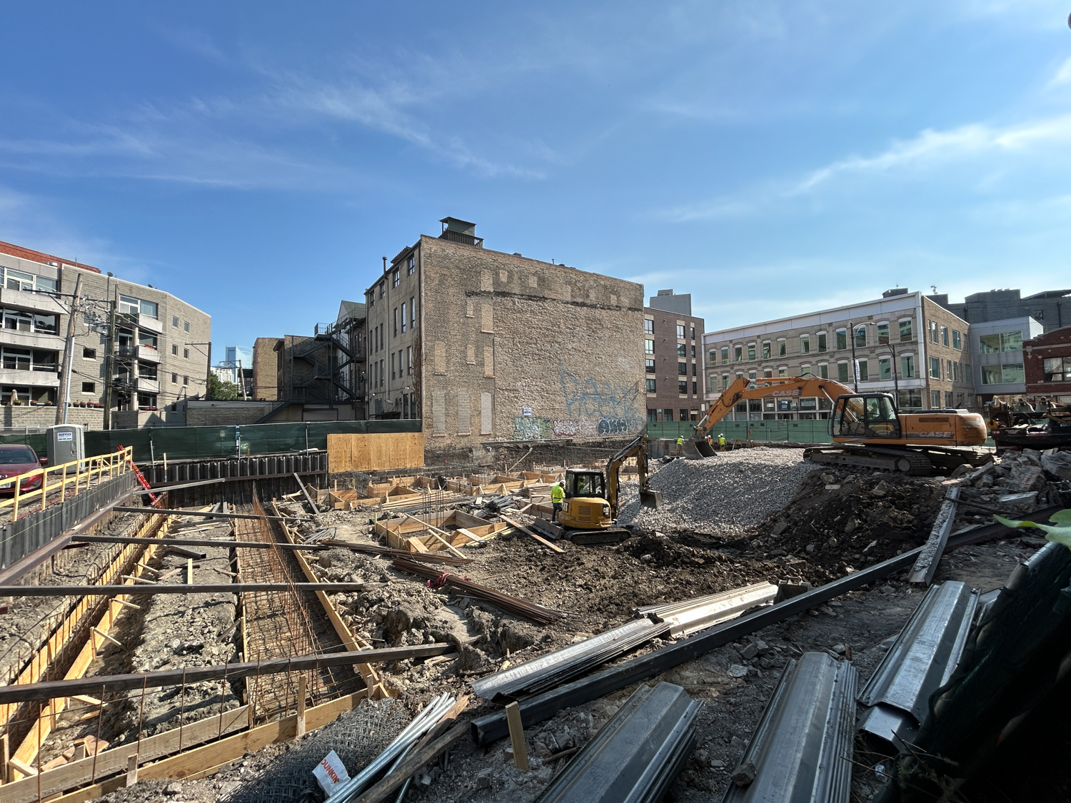 691 North Milwaukee Avenue construction