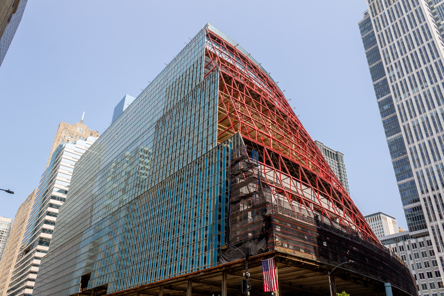 Thompson Center September 2024 renovation progress