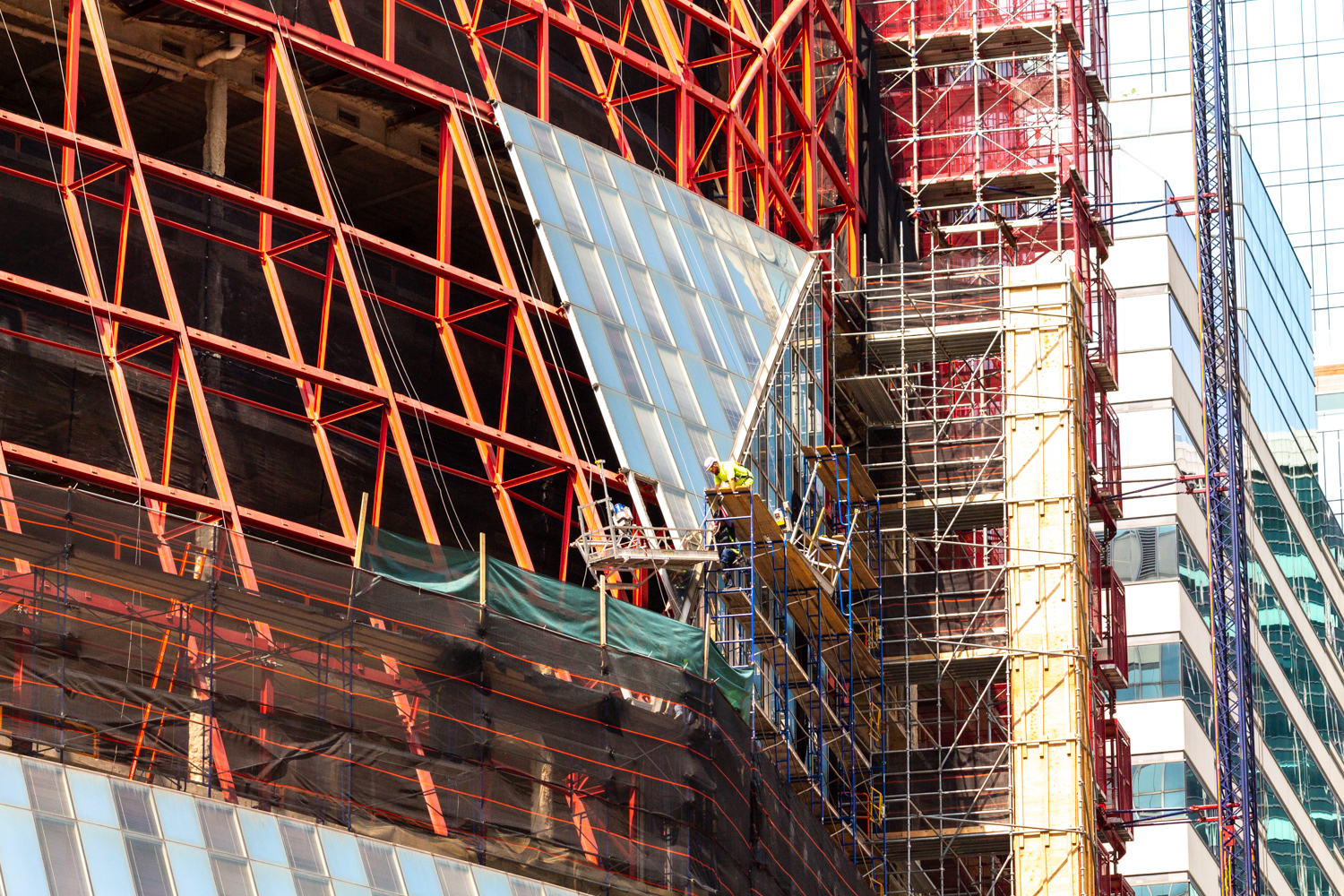 Thompson Center September 2024 renovation progress