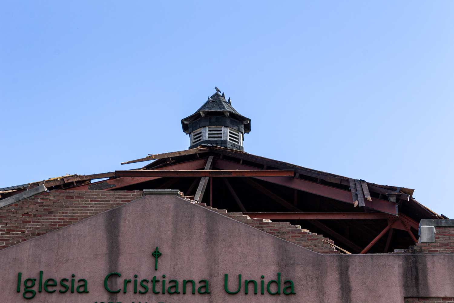 United Christian Church demolition for The Base Lincoln Park