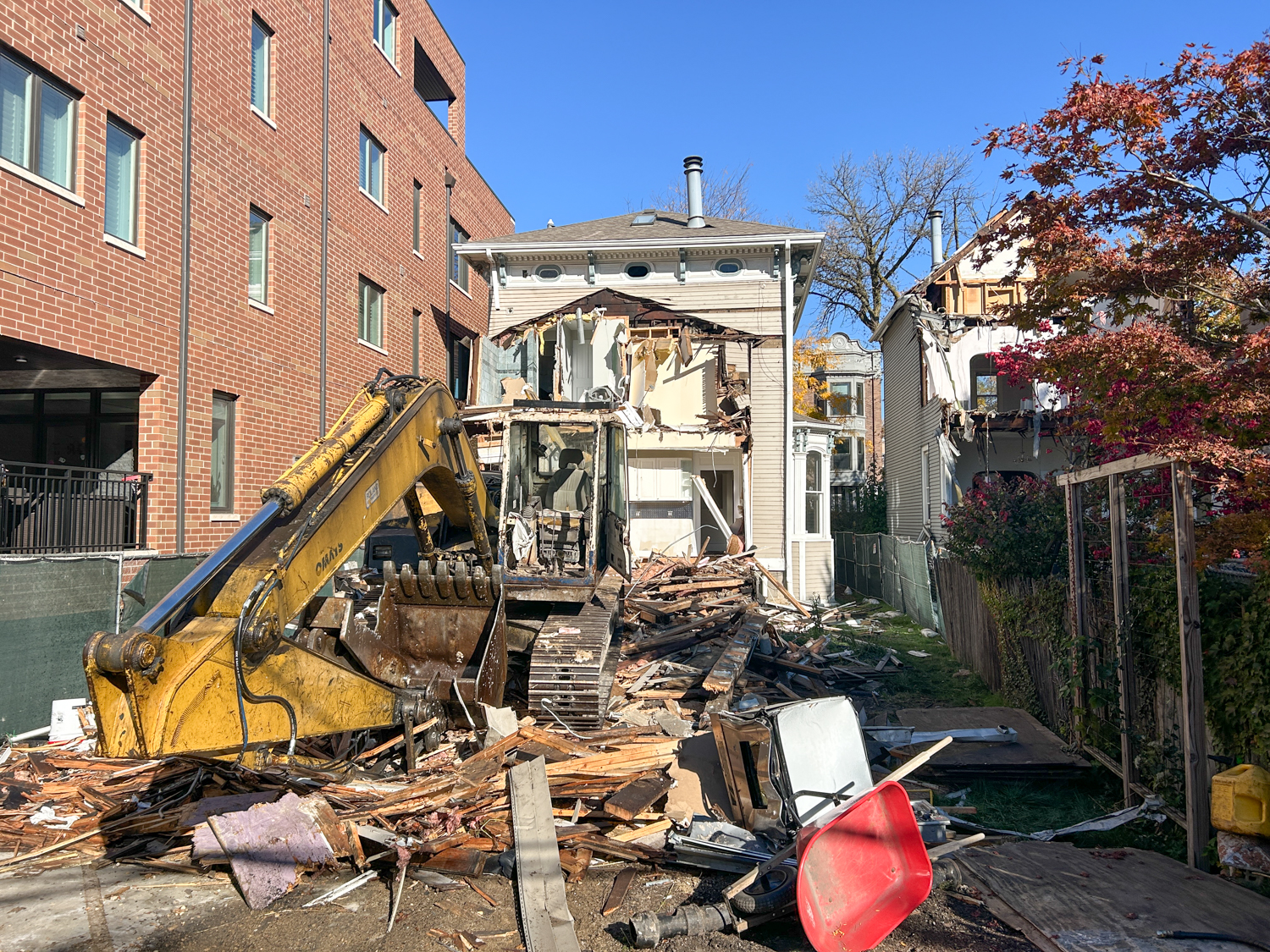 1317 West Wrightwood Avenue demolition