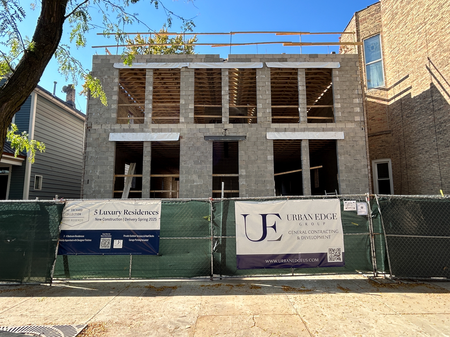 1646 North Orchard Street construction