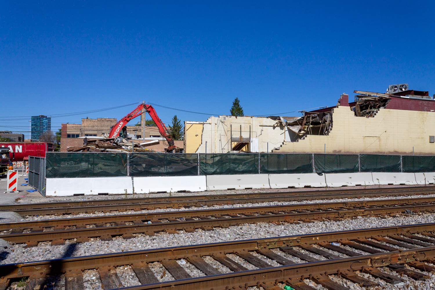 370 North Morgan demolition