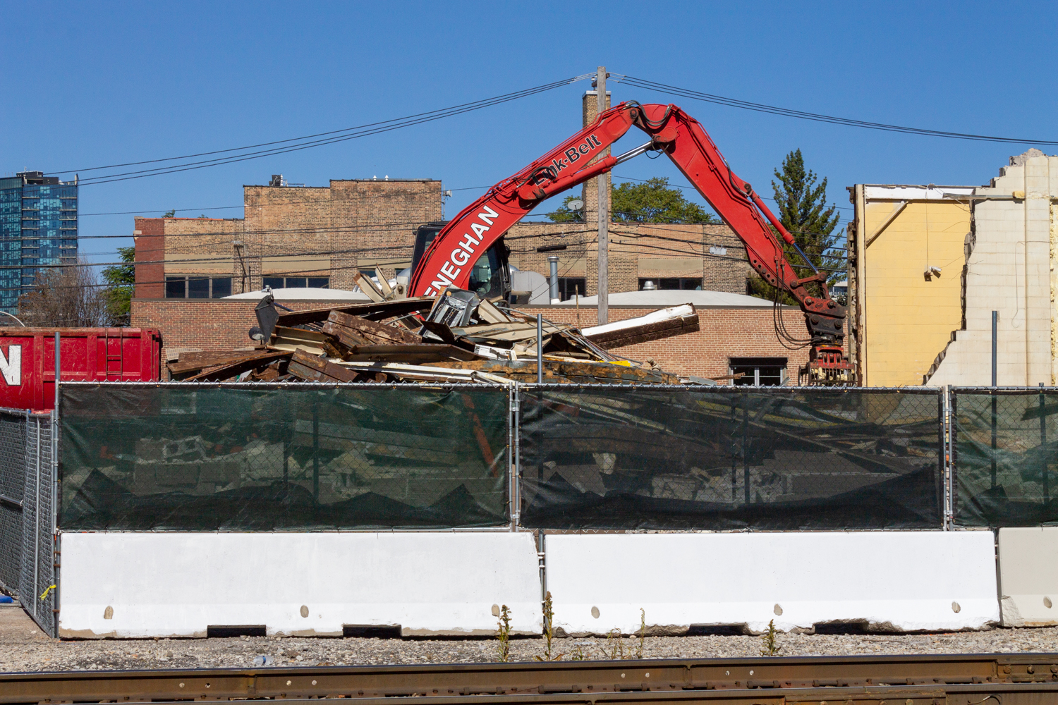 370 North Morgan demolition