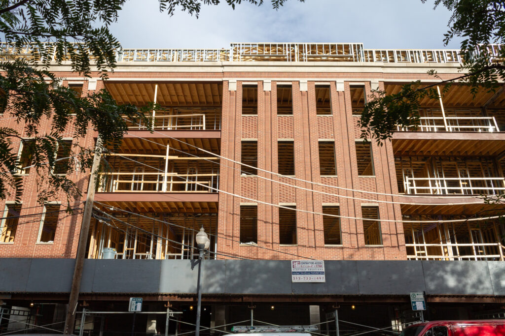 Curated visual reference: Gallery Detail: Rooftop Level Achieved At 3914 North Lincoln Avenue Apartment
