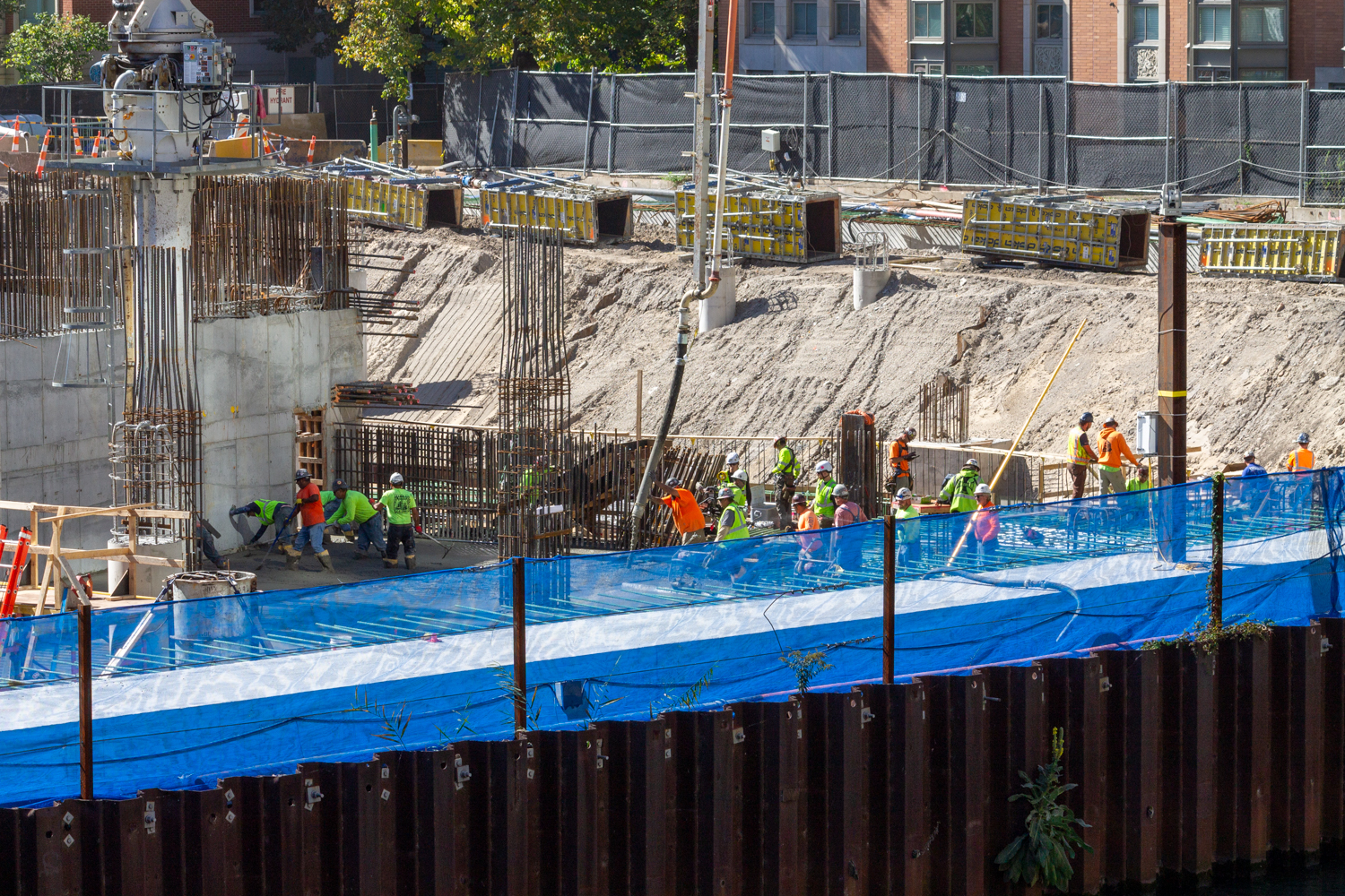 400 Lake Shore North Tower construction Oct 2024