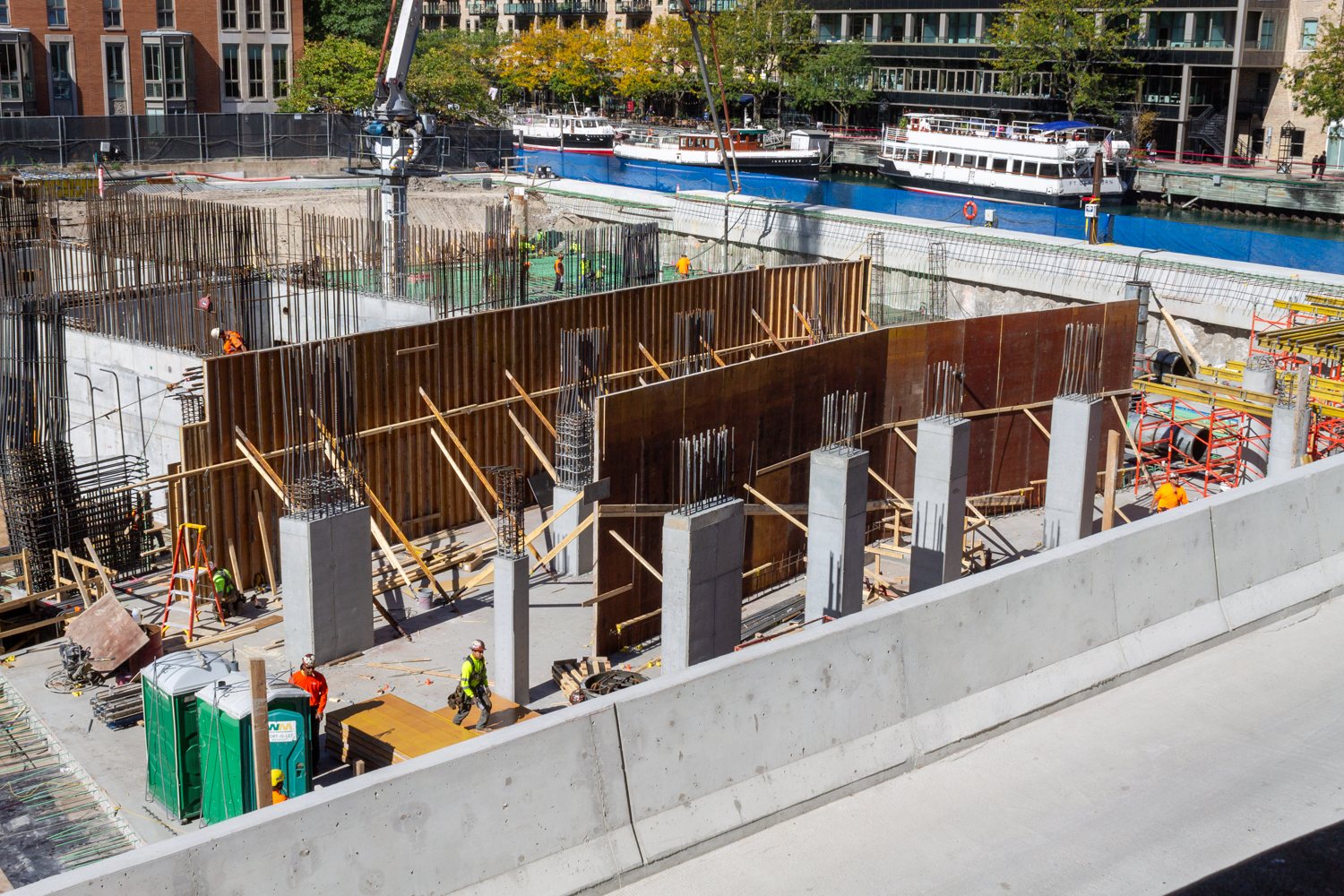 400 Lake Shore North Tower construction Oct 2024