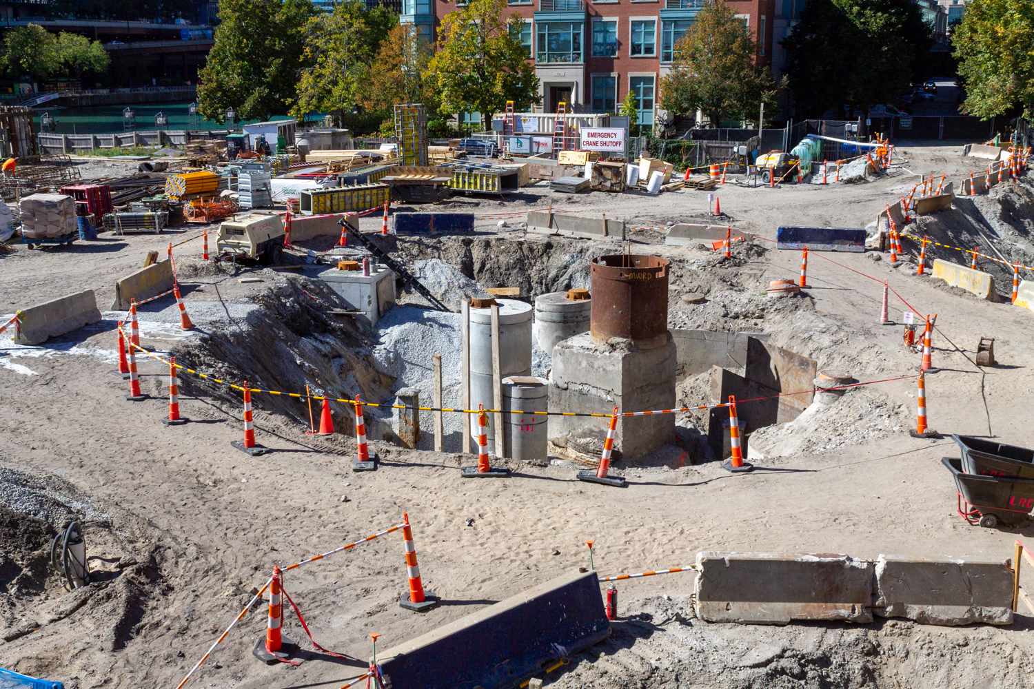 400 Lake Shore North Tower construction Oct 2024