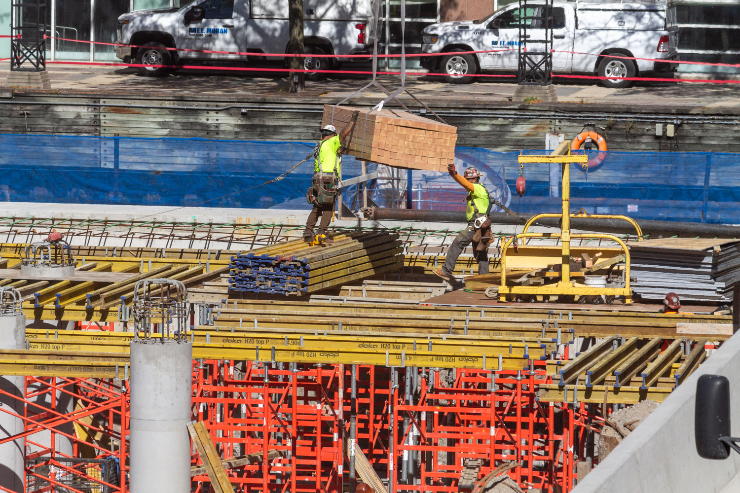 400 Lake Shore North Tower construction Oct 2024