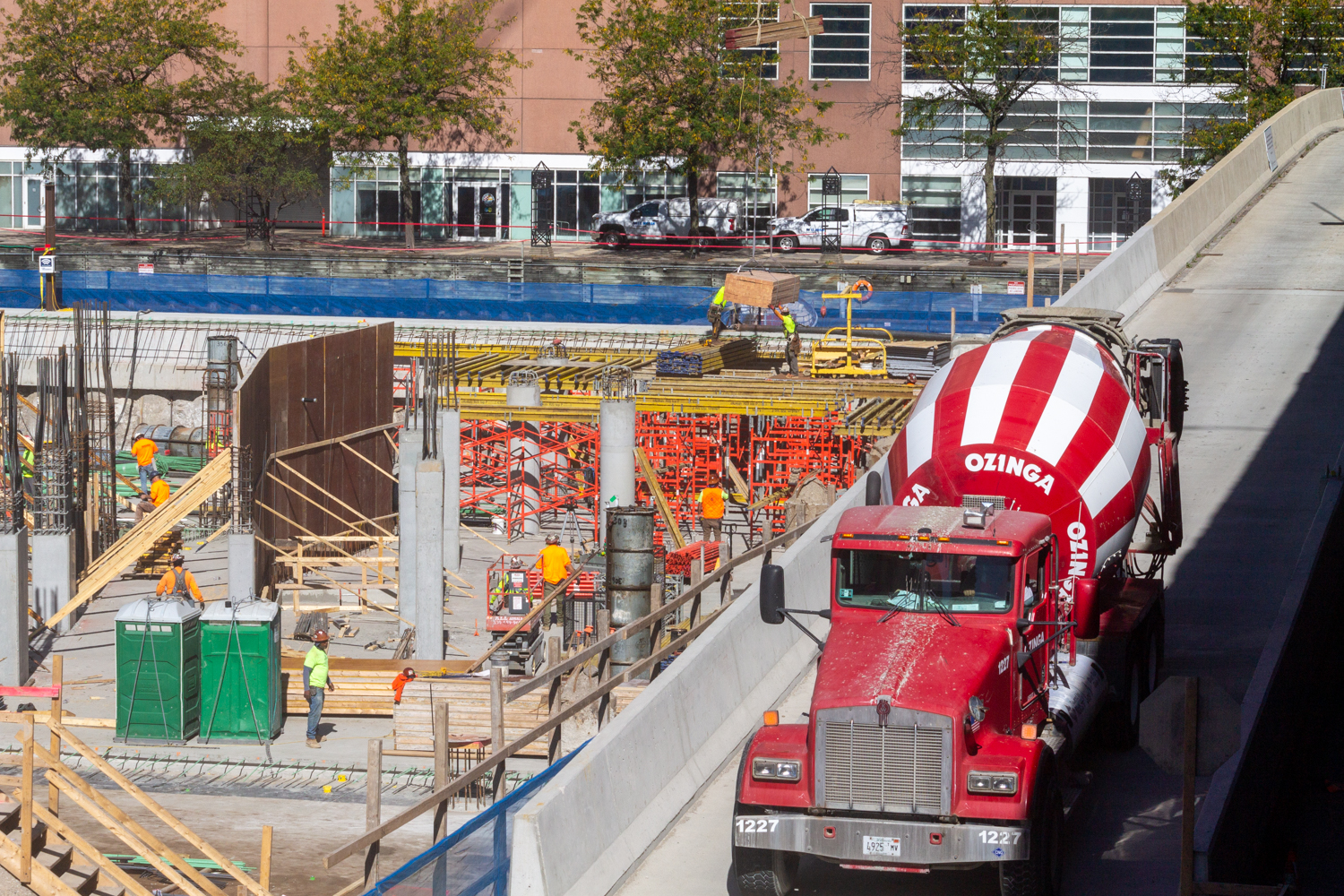 400 Lake Shore North Tower construction Oct 2024