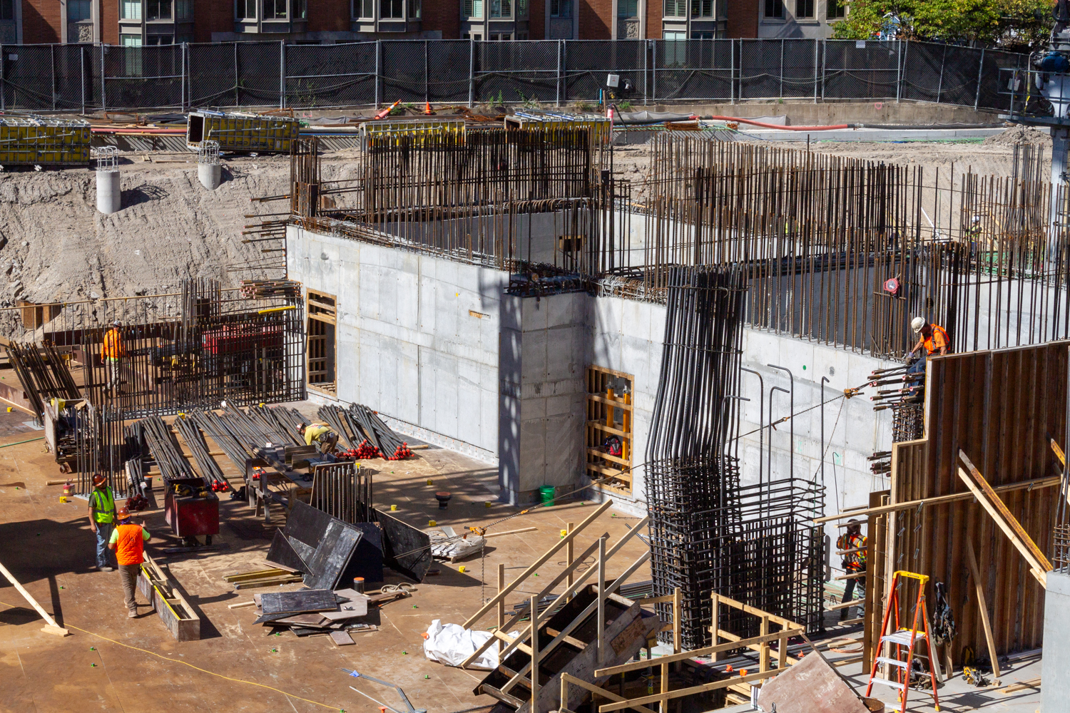 400 Lake Shore North Tower construction Oct 2024