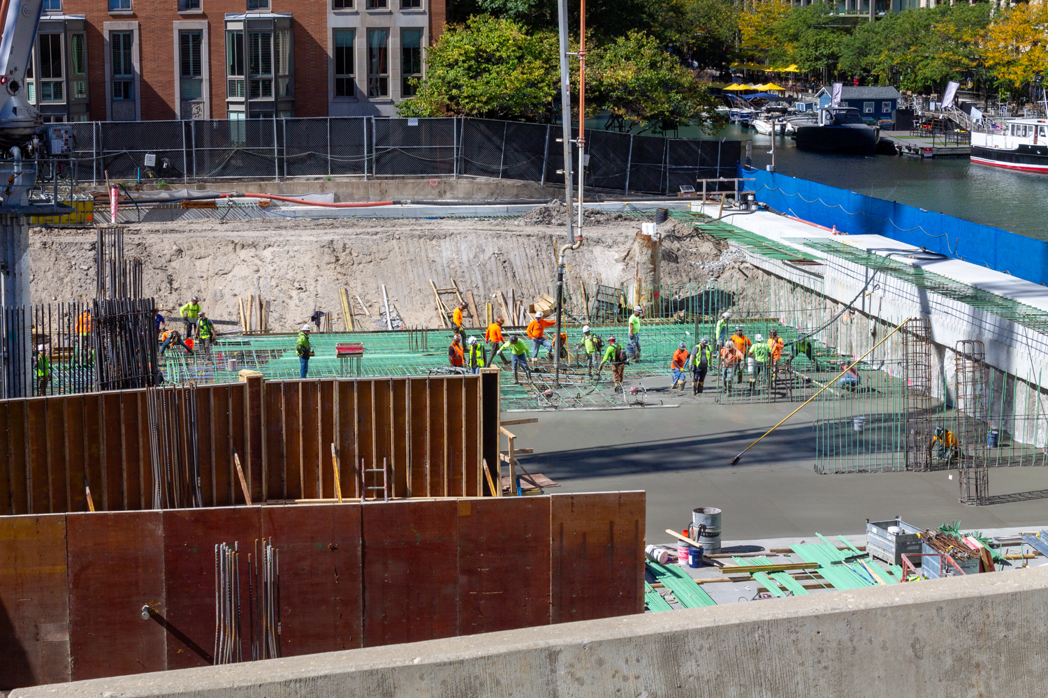 400 Lake Shore North Tower construction Oct 2024