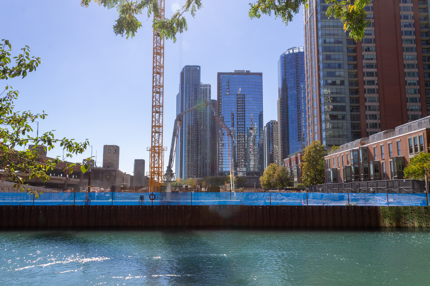 400 Lake Shore North Tower construction Oct 2024